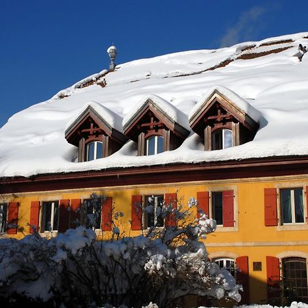Hotel De L'Aigle Couvet Kültér fotó